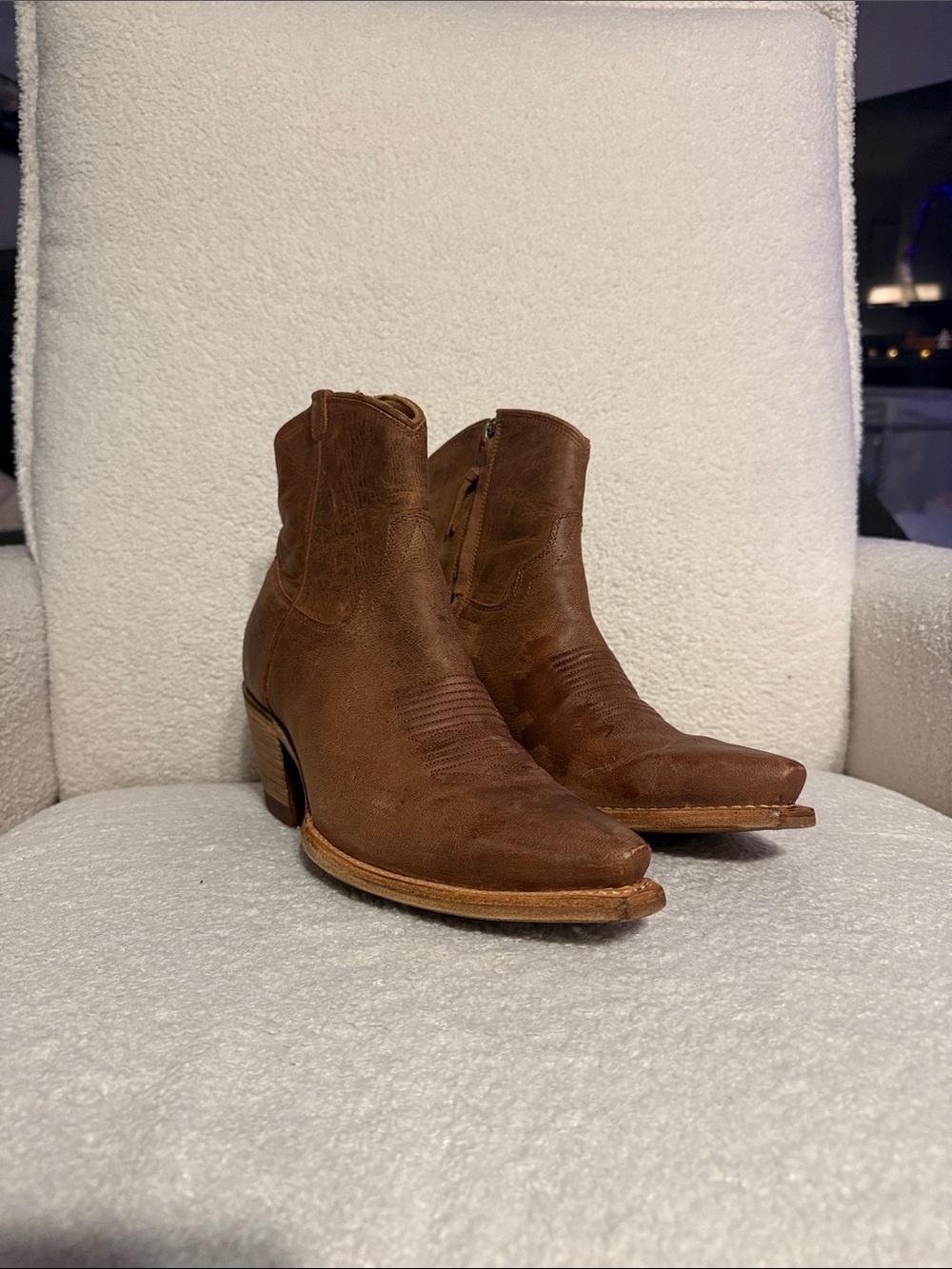 Tecovas The Daisy Ankle Booties